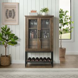 Bayside Furnishings Brentley Wine Cabinet