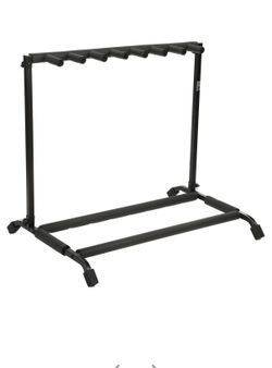 Gator Frameworks Rok-It Series 7-space Collapsible Guitar Rack - Black