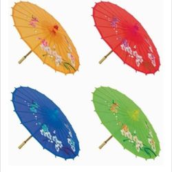 Kids Chinese Japanese Oriental Parasol foldable Umbrella decoration