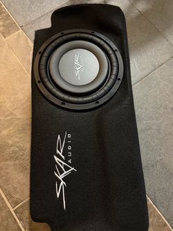 Skar audio 10 inch subwoofer and amp