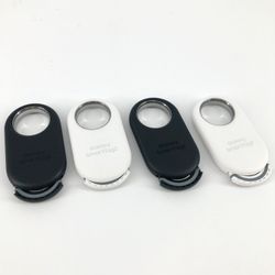 SAMSUNG Galaxy SmartTag2, Bluetooth Tracker, Smart Tag, 4 Pack, 2 Black, 2 White