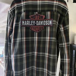 Harley Davidson button down shirt 