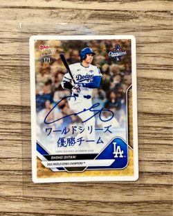 Shohei Ohtani Card