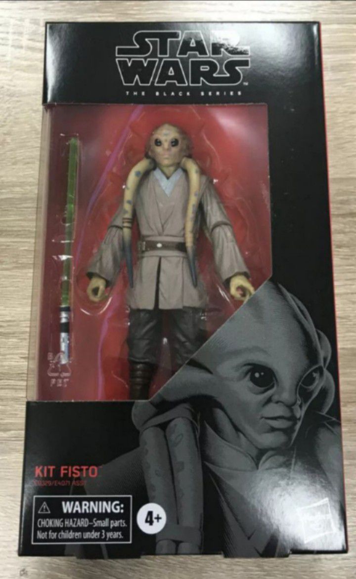 Star Wars Black Series Kit Fisto Collectible Action Figure Toy