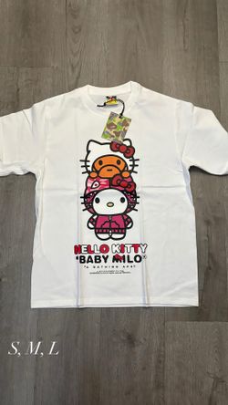 Hello kitty X Bape shirt