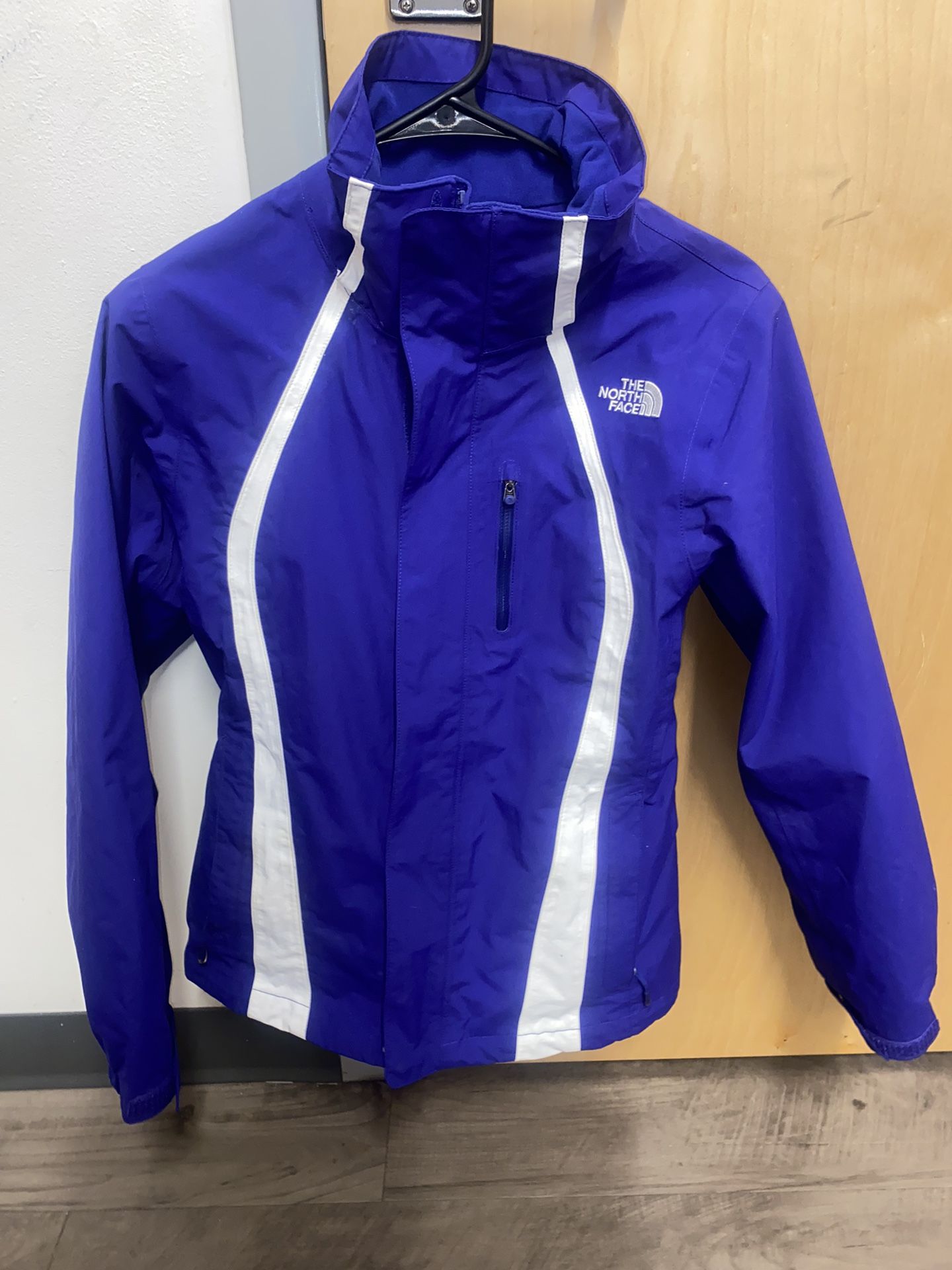Purple The North Face Windbreaker Jacket 