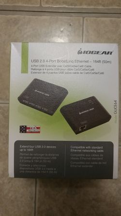 IOGEAR USB 2.0 4-port Ethernet extender