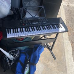 Keyboard With Stool