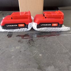 Porter cable 18v battery