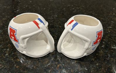 Vintage Pair University of Arizona Helmet Mug Coffee Tea Cup