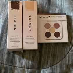 Morphe Foundation, Eyeshadow , Setting Must
