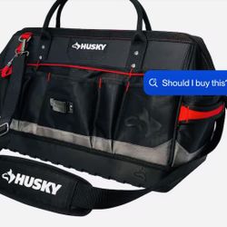 Husky heavy Duty Tool bag Plus Extra Add. Ad-ons 