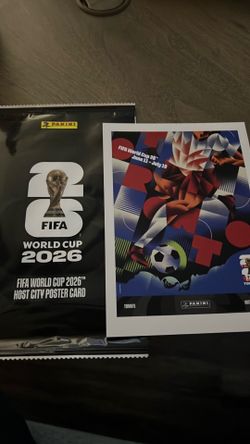 Panini FIFA World Cup Host City Poster Trading Card Toronto
