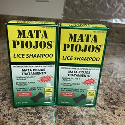 MATA PIOJOS Lices Shampoo 