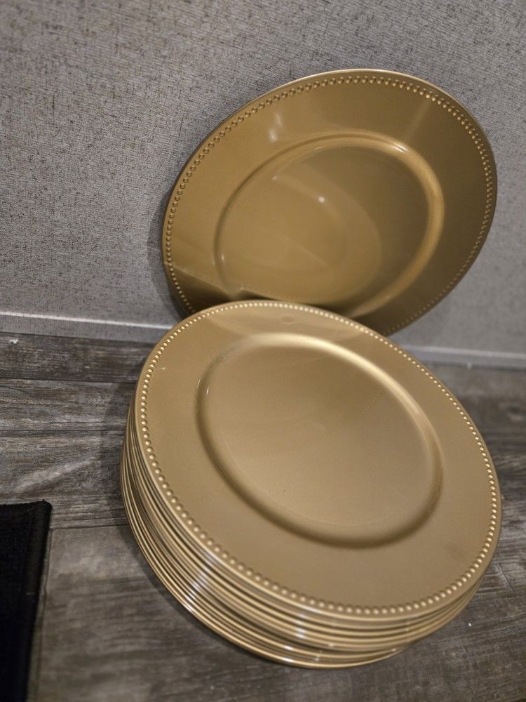 150 Gold Charger Plates