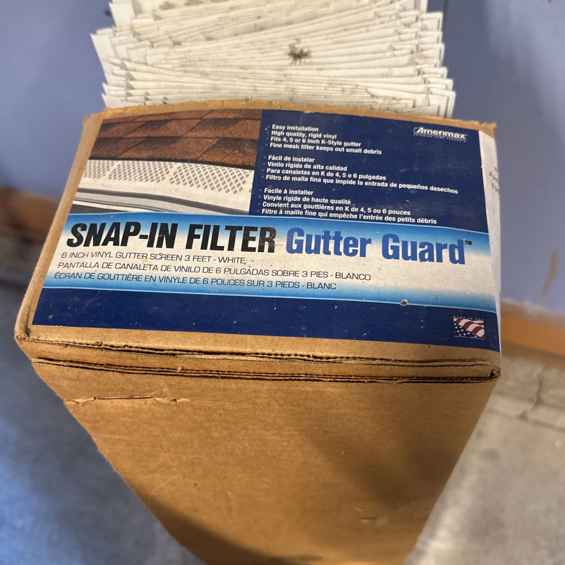 Snap in Filter Gutter Guards