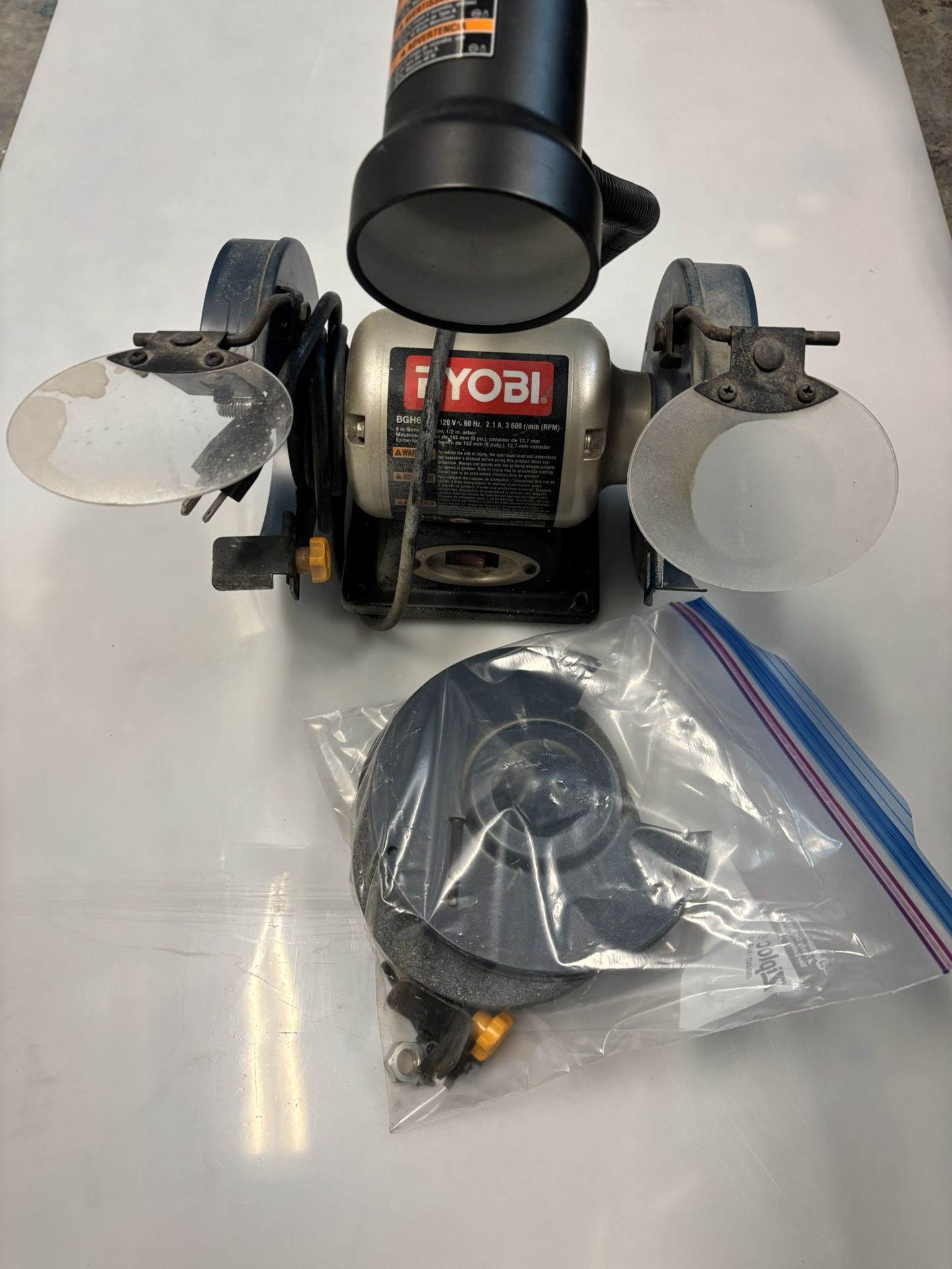 Ryobi Six Inch Bench Grinder