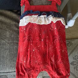 Baby Patriotic Romper