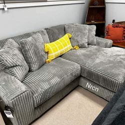 🎈Most Preferred Sectional 2 PCs With Chaise.  RAF/LAF Options 