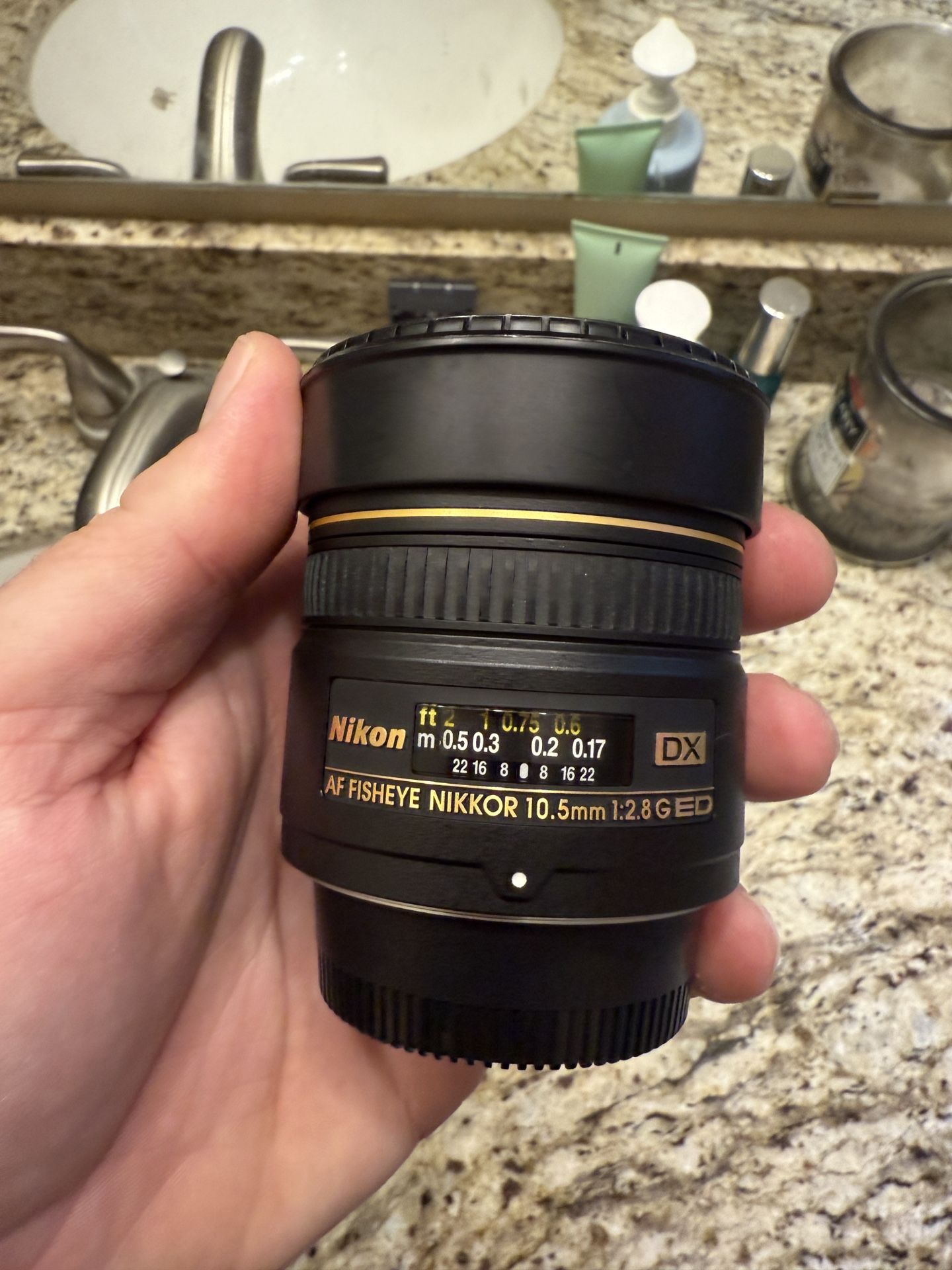 Nikon AF 10.5mm Fisheye Lens f/2.8