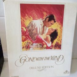 VINTAGE 1990 "GONE WITH THE WIND" DELUXE EDITION VHS COLLECTION