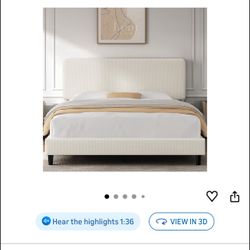 FULL BED FRAME / BASE DE CAMA FULL