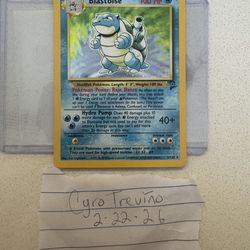 Blastoise #2/130 Base Set 2 LP Pokemon