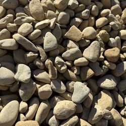 River rock 1 1/2” - 3 tons
