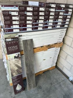 HDC Vinyl Flooring Click Lock Fireview Lookout Gray