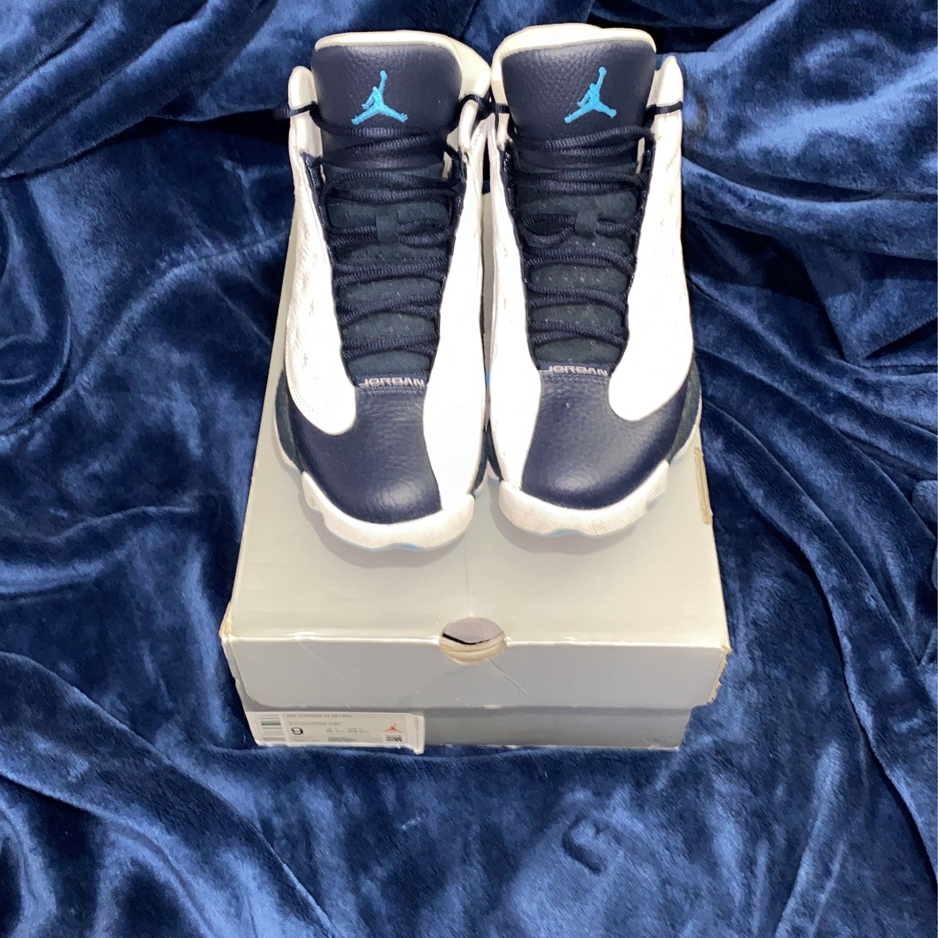 Jordan 13 Obsidian Powder Blue display picture 3
