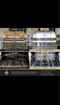 BBQ DEEP CLEANING 🍖 🧼
