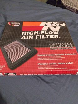 K&N Washable Air Filter