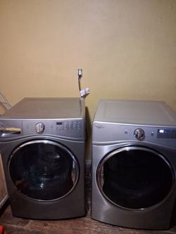 Whirlpool front load washer and dryer set