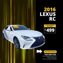 2016 Lexus RC