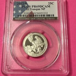 2012-S PCGS PR69DCAM Li Yunque NP Washington Quarter