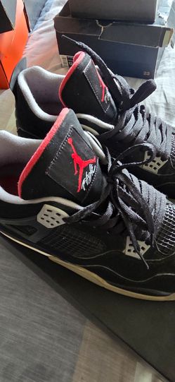 2 PAIRS- Jordan 4 Breds & Nike Lebrons