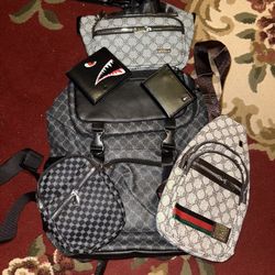 Men's cross body bags wallet Bundle 