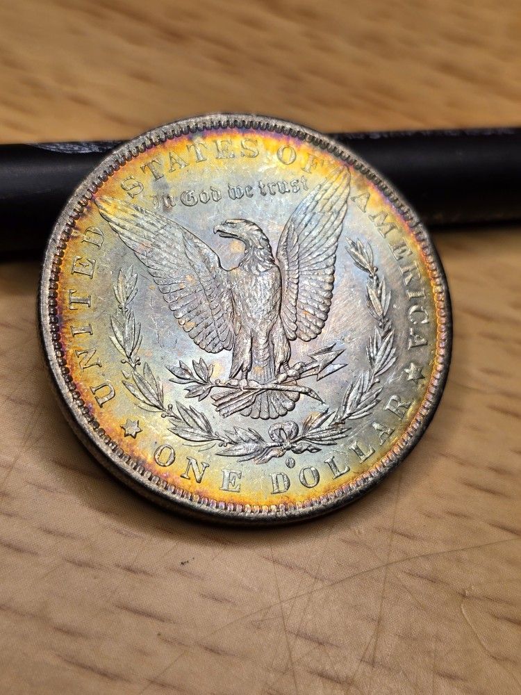 Toned Morgan Dollar