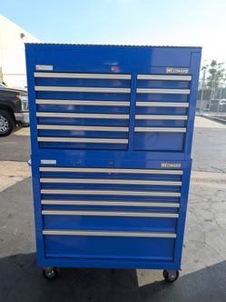 Westward tool chest and cabinet combination 17. Drawers model 7cy34