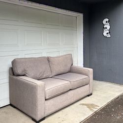 Minimalist Gray Loveseat by Macy’s •FREE DELIVERY•