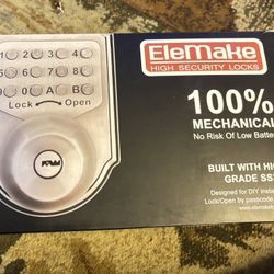 Elemake High Security Looks