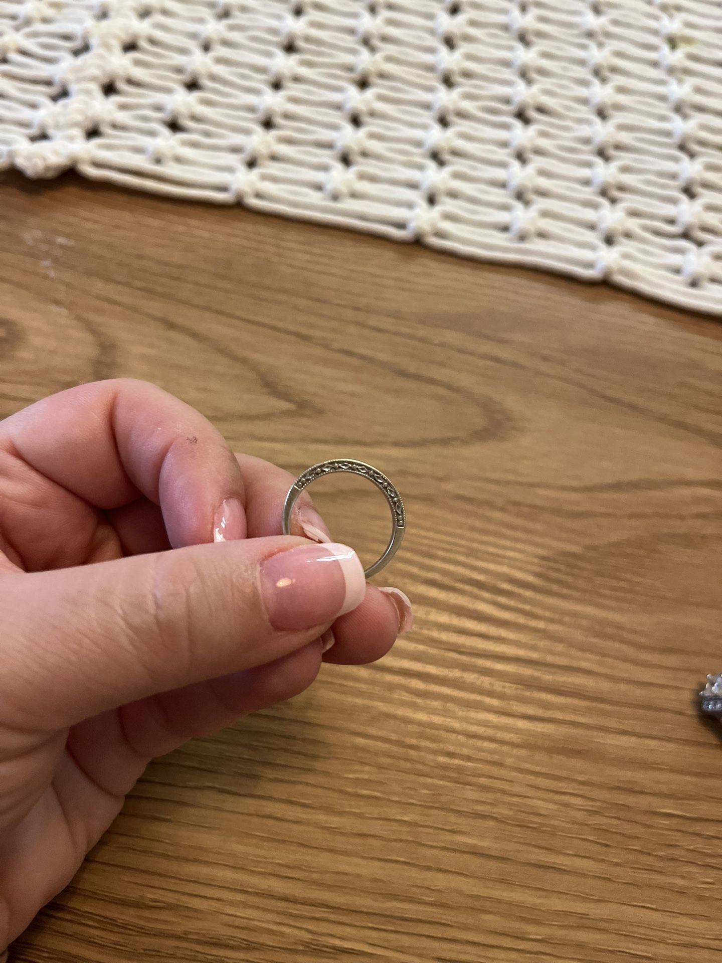 Diamond Wedding Band - 14K