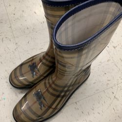 Burberry rain Boots 
