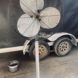 Large Metal Fan 