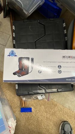 Cincom Air Compression Leg Massager with Heat