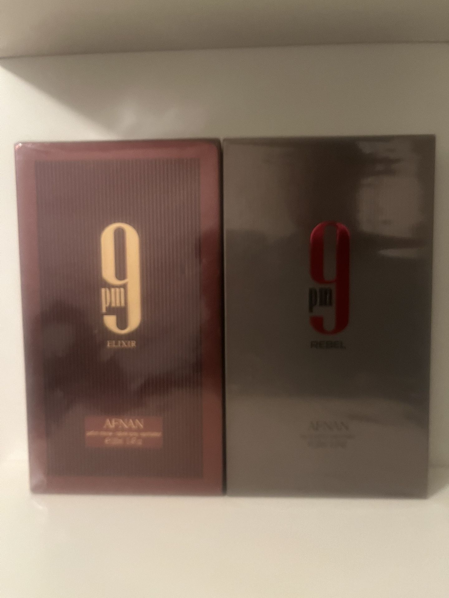 2-Piece Afnan Elixir and Afnan Rebel Fragrancd