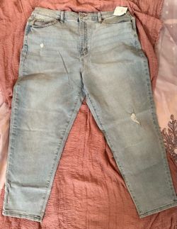 Sonoma Light Blue Mom Jeans New with Tags size 14R