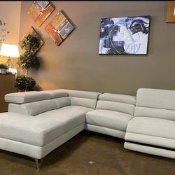 2 Piece Power Reclining Sectional 