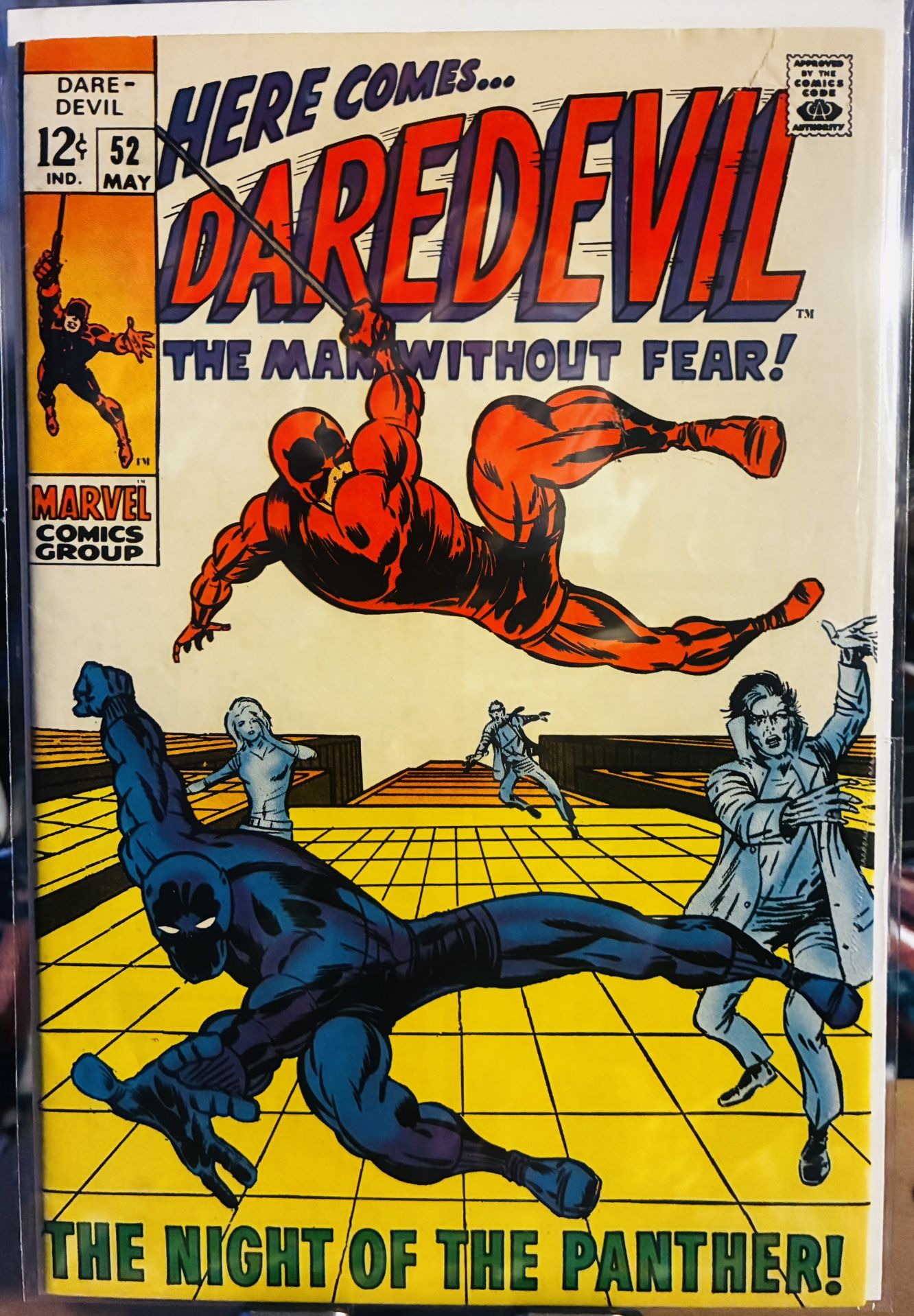 Marvel Comics (Marvel Edge) #52A Daredevil, Vol. 1 The Night Of The Panther!