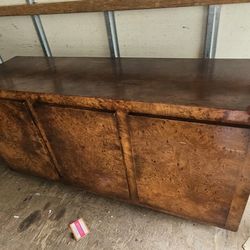 Beautiful Burled Wood Cradenza